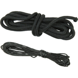 October Mountain Loop & Serving String Repair Kit Black 3ft/6ft