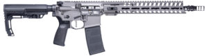 Patriot Ordnance Factory 02049 Minuteman  300 Blackout 30+1 13.75" Black Nitride Barrel/ Tungsten Cerakote Aluminum Receiver Picatinny Rail