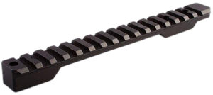 Talley PL0258160   Black Anodized Aluminum Picatinny Rail Mount Long Action