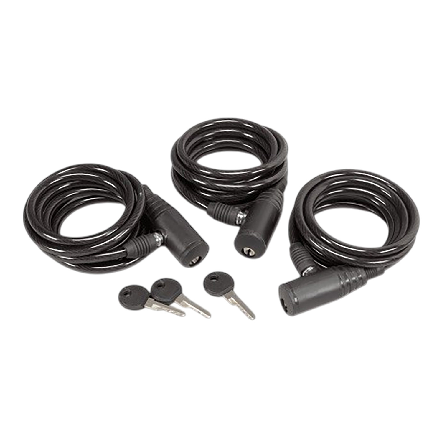 Hunters Specialties HS-00608 Cable Lock Black 3 Pack 6'