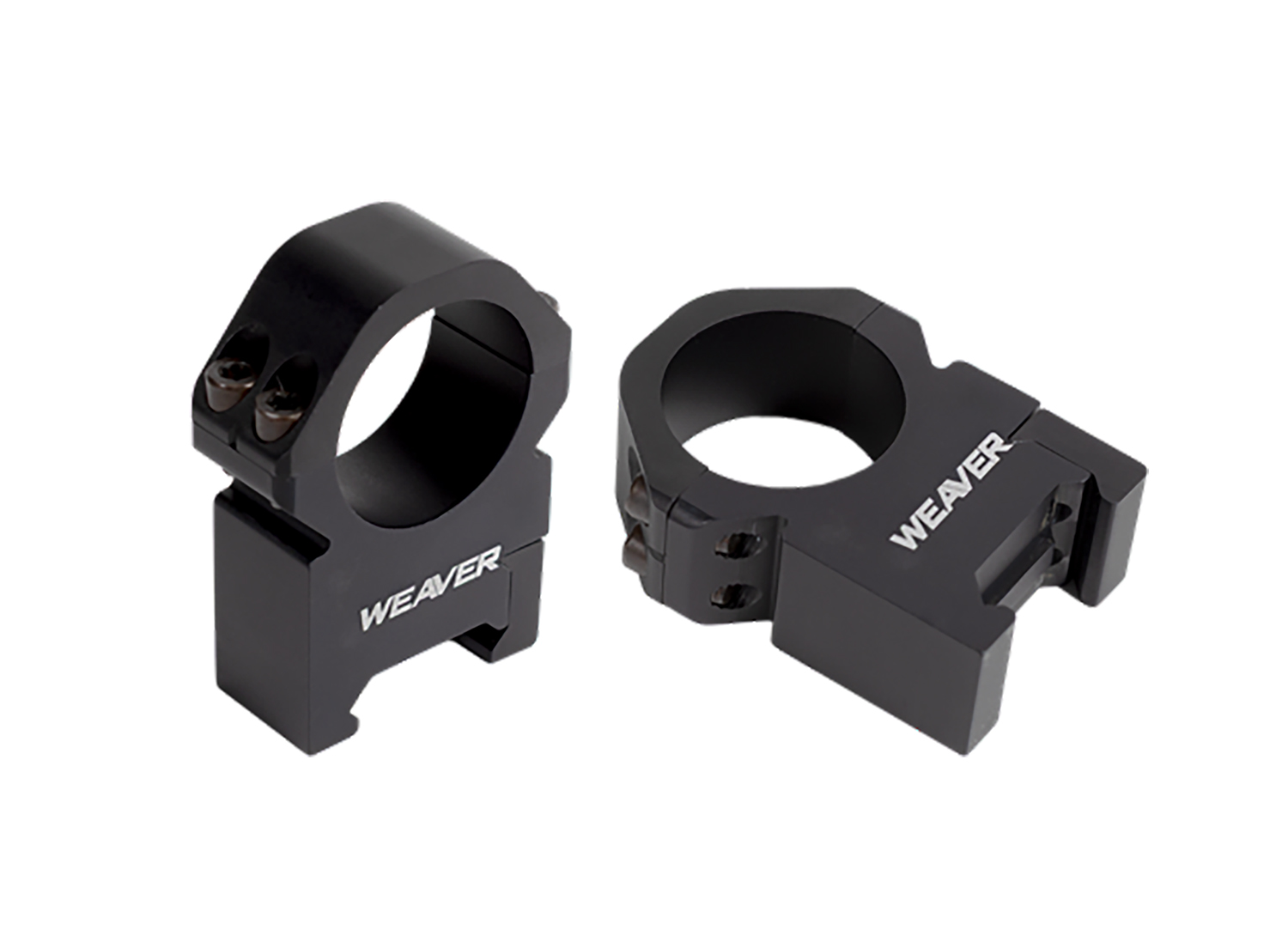 Weaver Mounts 48384 Precision Black Aluminum 1" Tube Extra Extra High