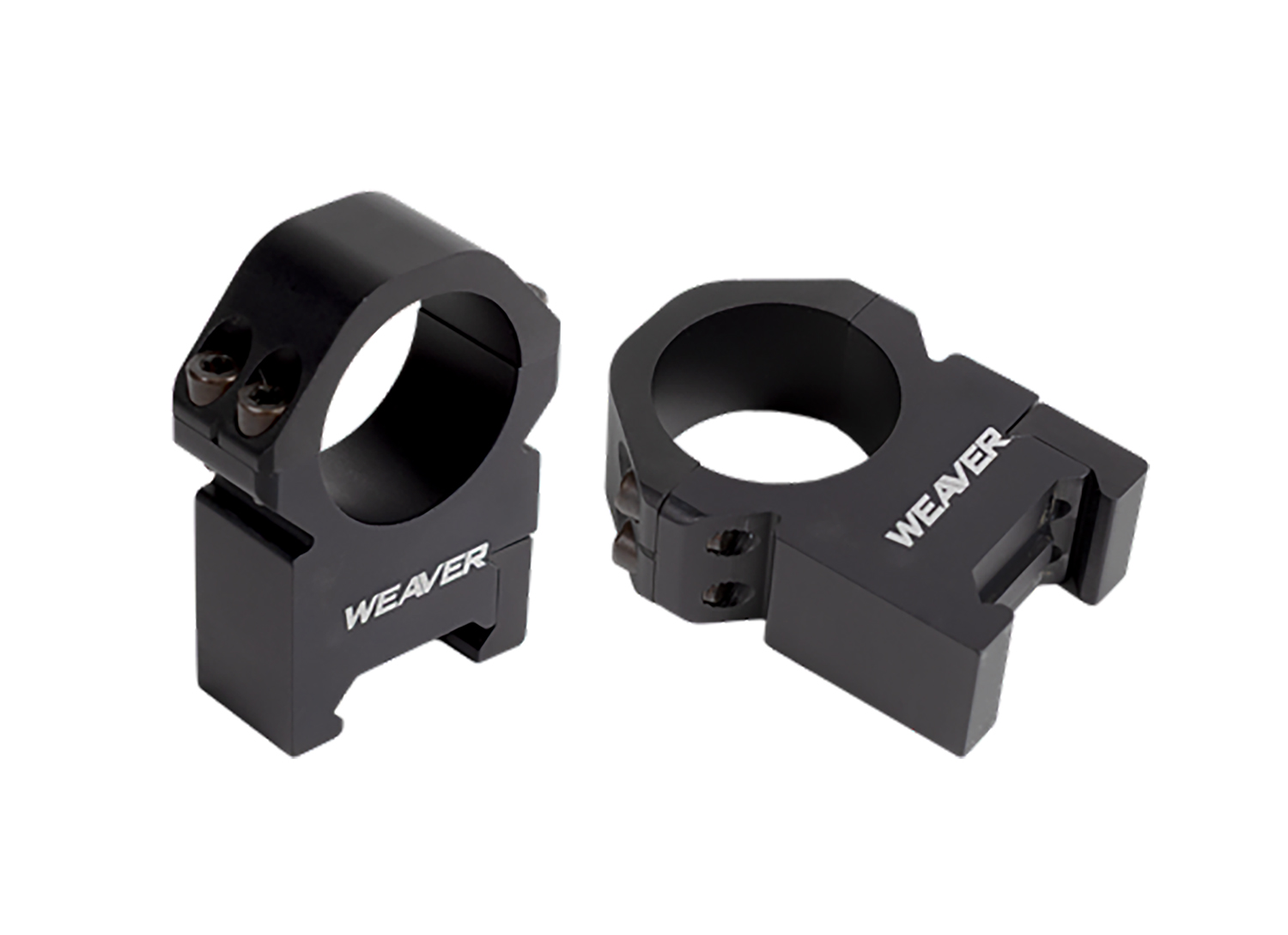Weaver Mounts 48388 Precision Black Aluminum 30mm Tube Extra High