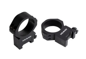 Weaver Mounts 99522 Precision Tactical  Black Aluminum 30mm Tube High