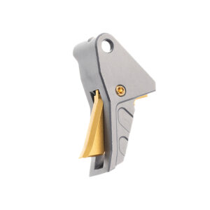 Tyrant CNC TDECHETRIGGREY/GOLD I.T.T.S Trigger Grey/Gold Fits Springfield Echelon