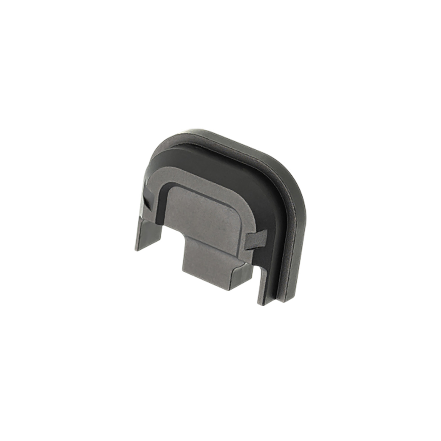 Tyrant CNC TDG14SPBLACK Slide Cover Plate Chevron Design Glock Gen1-4 Black Aluminum