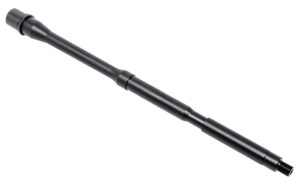 CMMG 55DE10A Barrel Sub-Assembly 5.56x45mm NATO 16.10" Black Nitride Finish 4140 Chromoly Steel Material Carbine Length with M4 Profile for AR-15