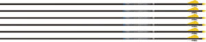 EASTON ARROW SONIC 6.0 340 - W/2" BULLY VANES 6-PACK