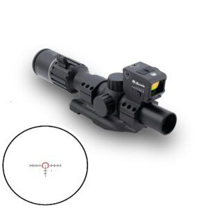 BURRIS OPTICS RT6 1-6X24MM ILL BAR FFE GREEN