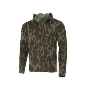Muddy DV8 Quest Midweight Quarter Zip Hoodie Mossy Oak Bottomland S