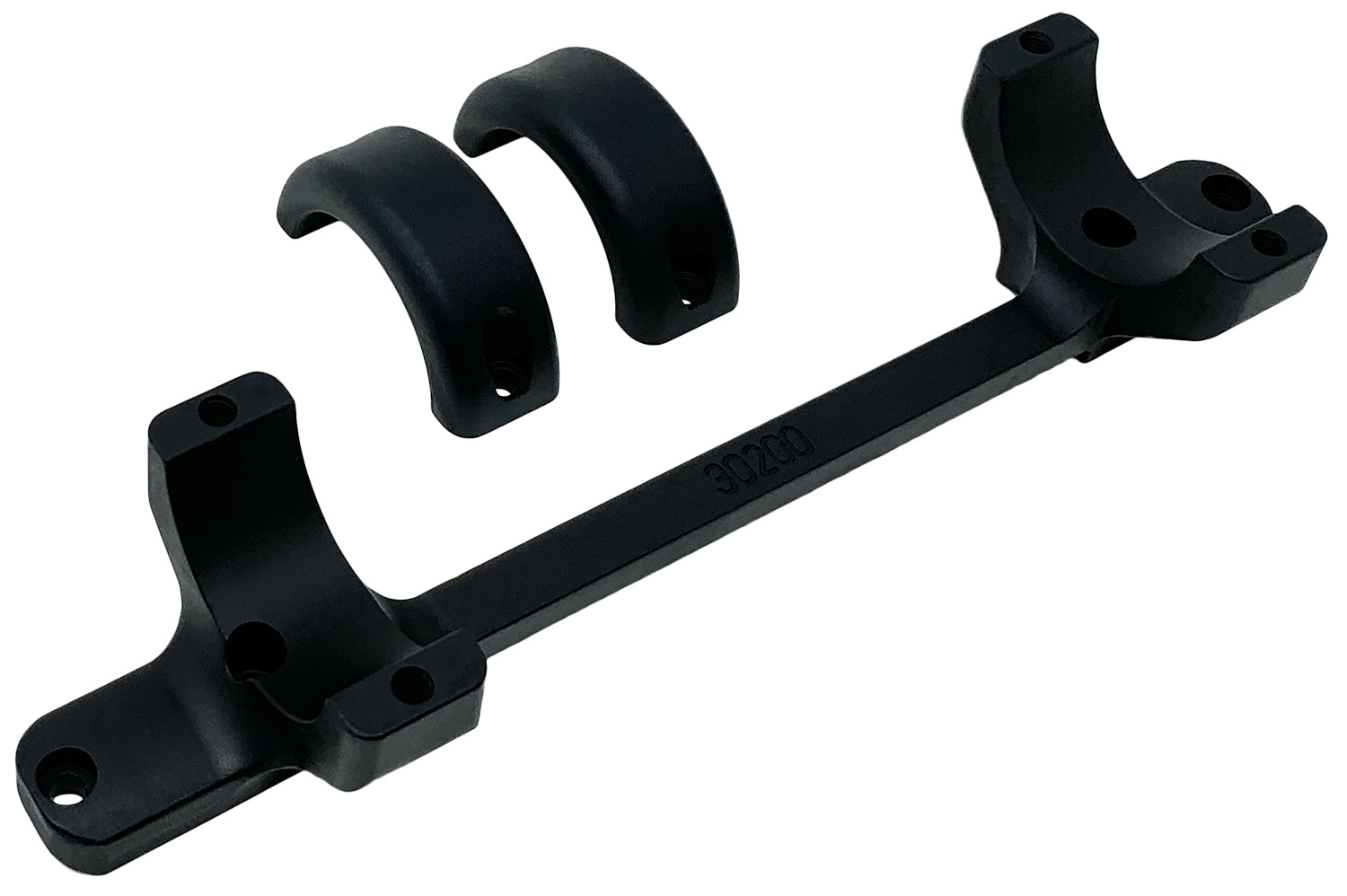 DNZ 30200 Game Reaper-Savage Scope Mount/Ring Combo Matte Black 30mm