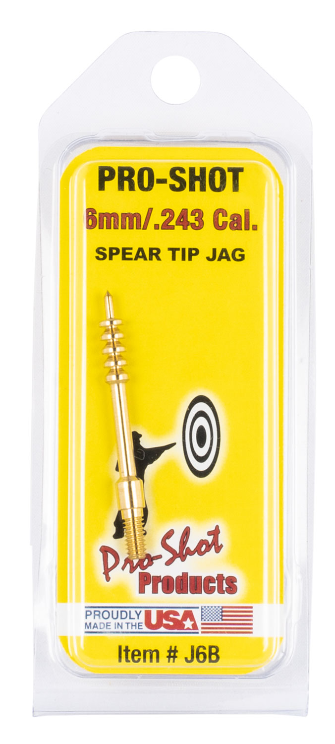Pro-Shot J6B Jag 6mm Rifle #8-32 Thread Spear Tip Brass