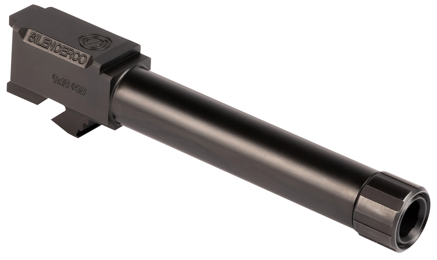 SilencerCo AC5367 Sig 9mm Luger Threaded Black Nitride Stainless Steel, Fits Sig P365