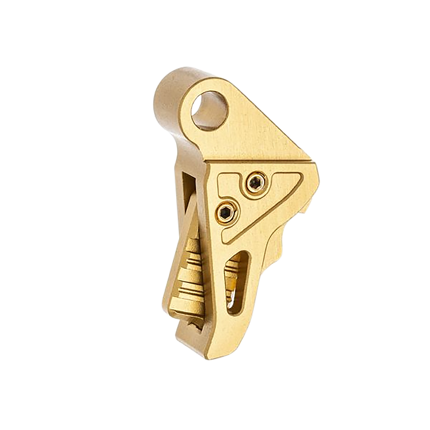 Tyrant CNC TDHCATTRIGGOLD/GOLD Trigger/Shoe Gold Fits Springfield Hellcat Pro