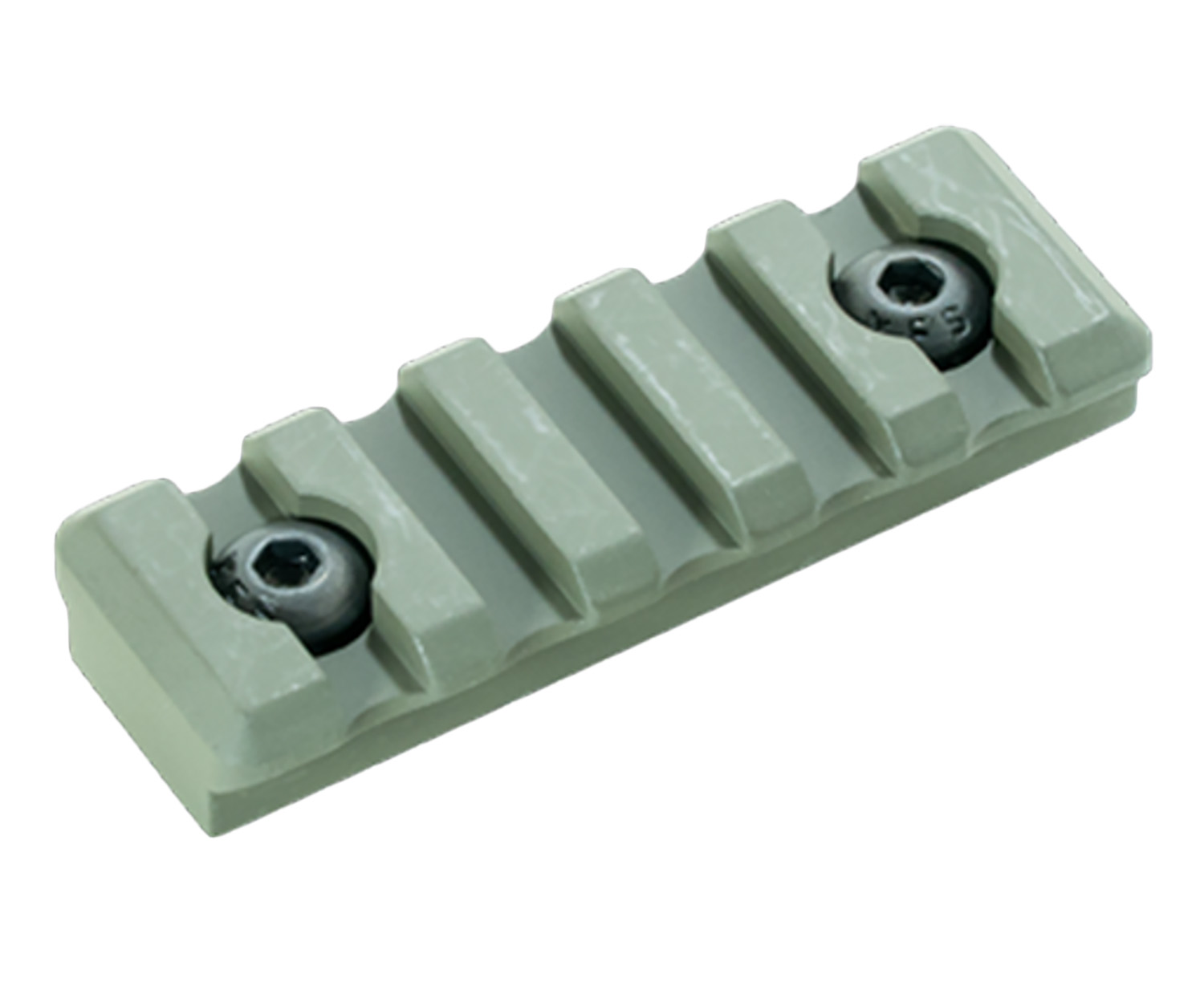 Timber Creek Outdoors M5SPROD M-LOK 3 Slot Picatinny Rail OD Green Aluminum Fits AR-Platform