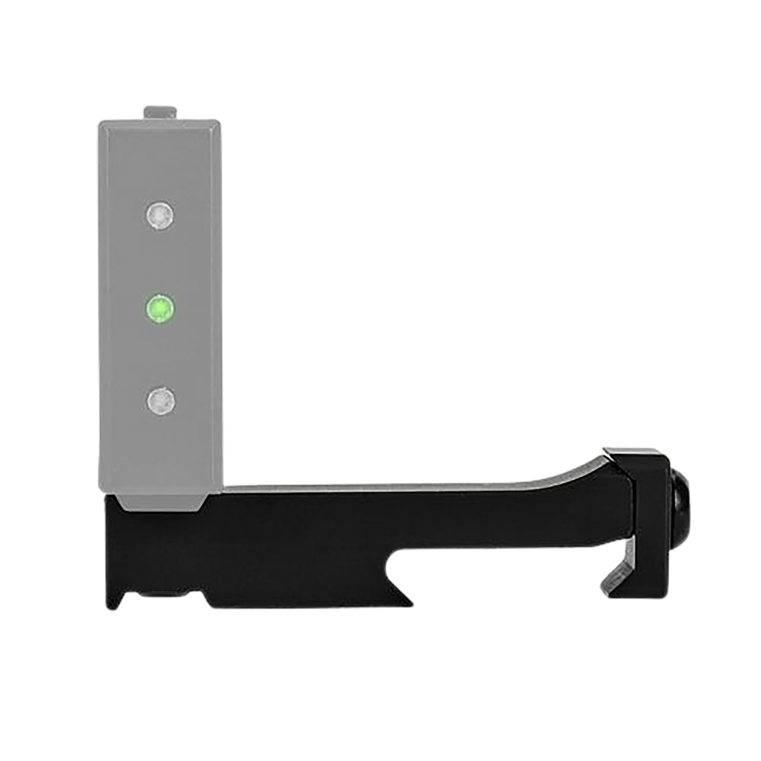 Mdt Sporting Goods Inc 109940BLK Vertical V-Mount Extended Black Aluminum Compatible w/ Send It Gen2