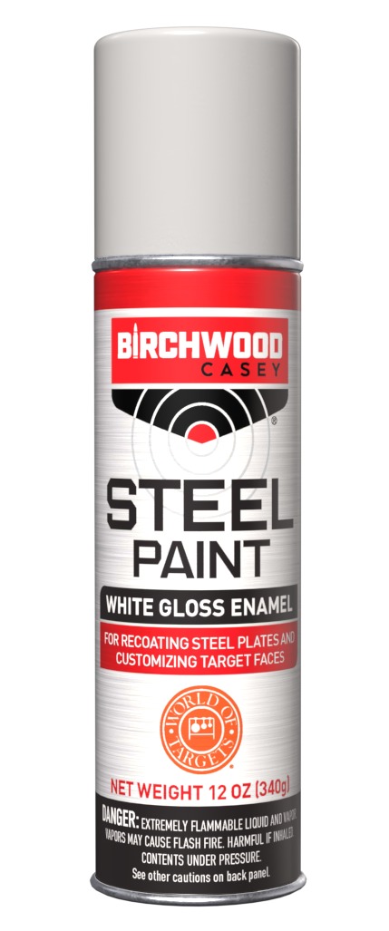BIR PAINT-WHT      STEEL TARGET PAINT  WHITE