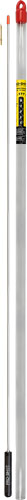 PRO SHOT STAINLESS 1PC RIFLE - CLEANING ROD 38.5" .17 CAL JAG