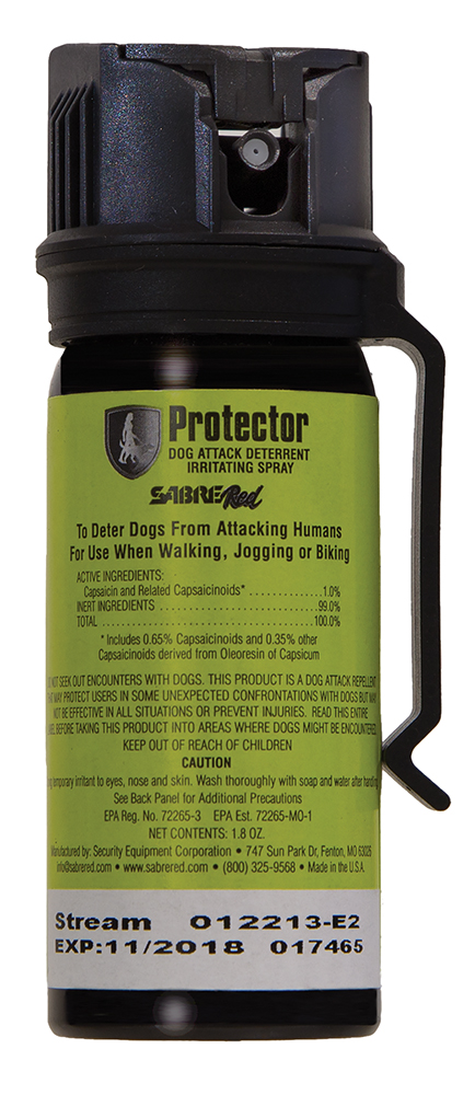 Sabre SRPMK3 Dog Spray Capsaicin Range 15 ft 1.80 oz Includes Belt Clip