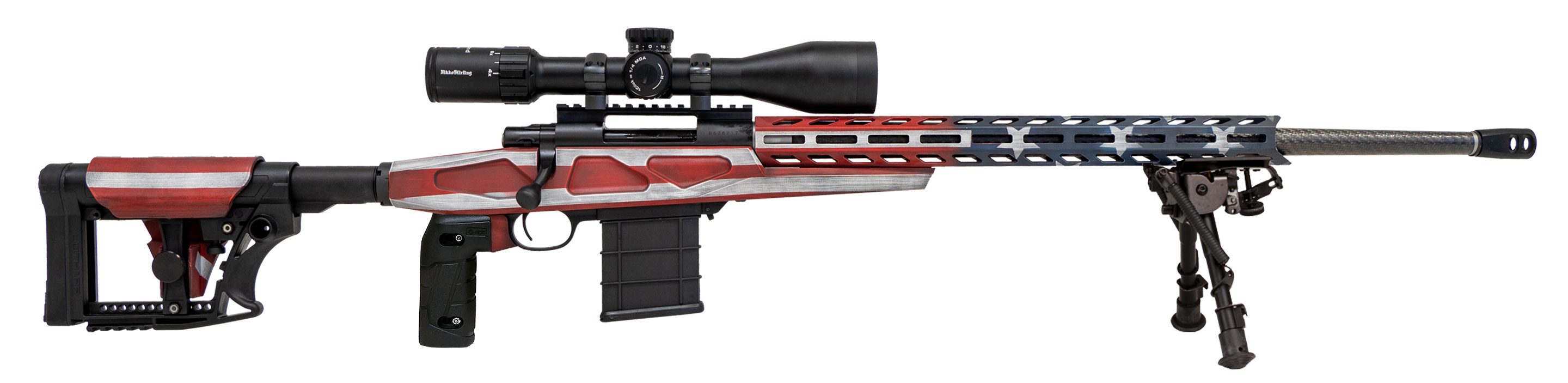 LSI HOWA 1500 308WIN 24 HCR FLAG CHASSIS HB