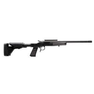 CVA Scout XP-SB Rifle 6mm ARC Single Shot 16.5" Threaded Fluted Stainless Steel Barrel w/Graphite Black Stock