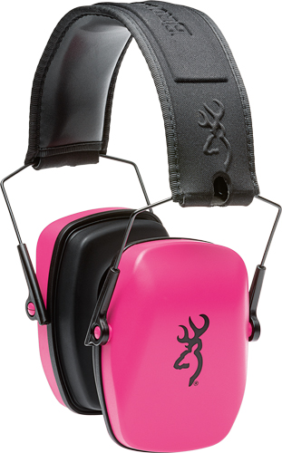 BROWNING BUCKMARK III HEARING - PROTECTOR FLDBL NRR 27DB PINK