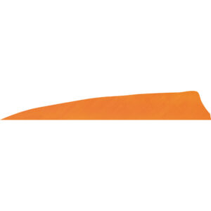 Gateway Shield Cut Feathers Flo Orange 4 in. LW 50 pk.