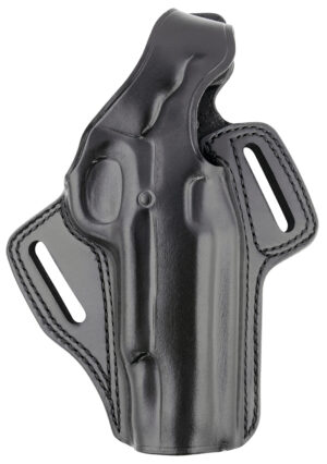 Galco FL212RB Fletch  OWB Black Leather Belt Slide Fits 1911 Right Hand