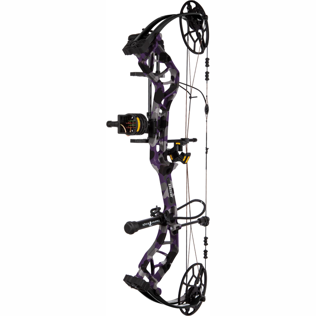 Bear Legit MAXX RTH Bow Package Fred Bear Twilight/Black 70 lbs. LH