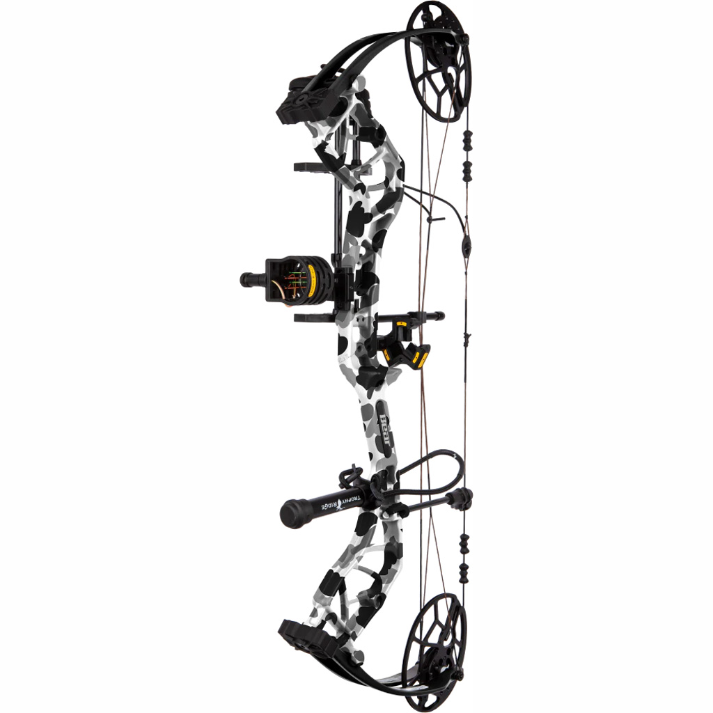 Bear Legit MAXX RTH Bow Package Fred Bear Whiteout/Black 70 lbs. LH