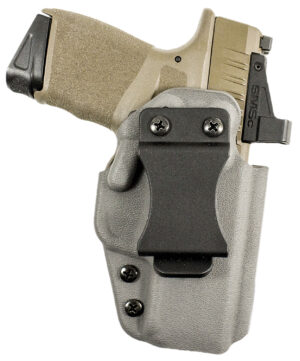 DeSantis Gunhide 220LA1LZ0 Mean Streak  IWB Pewter Gray Kydex/ Fits Glock 19/45/23/32 Belt Clip Mount Right Hand