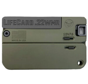 TBZR Lifecard 22WMR Aluminum OD Green