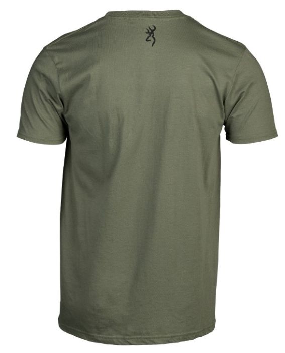 Browning SS T-shirt Camo – Buckmark Green/ovix Xlarge