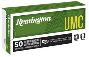Remington Ammunition 23728 UMC  9mmLuger 115gr Full Metal Jacket 50 Per Box/10 Case
