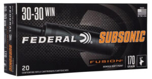 FED FUSION 30-30WIN 170GR SUBSONIC 20/10