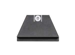 Night Fision GLK004013WGZ Suppressor Height Sights For Glock  Green Tritium White Outline Front Sight-Black/Blank Rear Sight Glock 17/17L/19