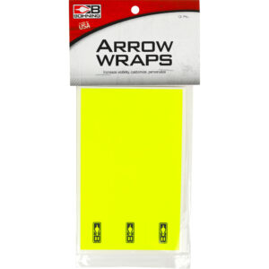 Bohning Arrow Wraps Standard 5.5 in. Neon Yellow 13 pk.