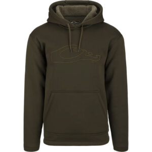 Drake Silencer Hoodie Green Timber Medium