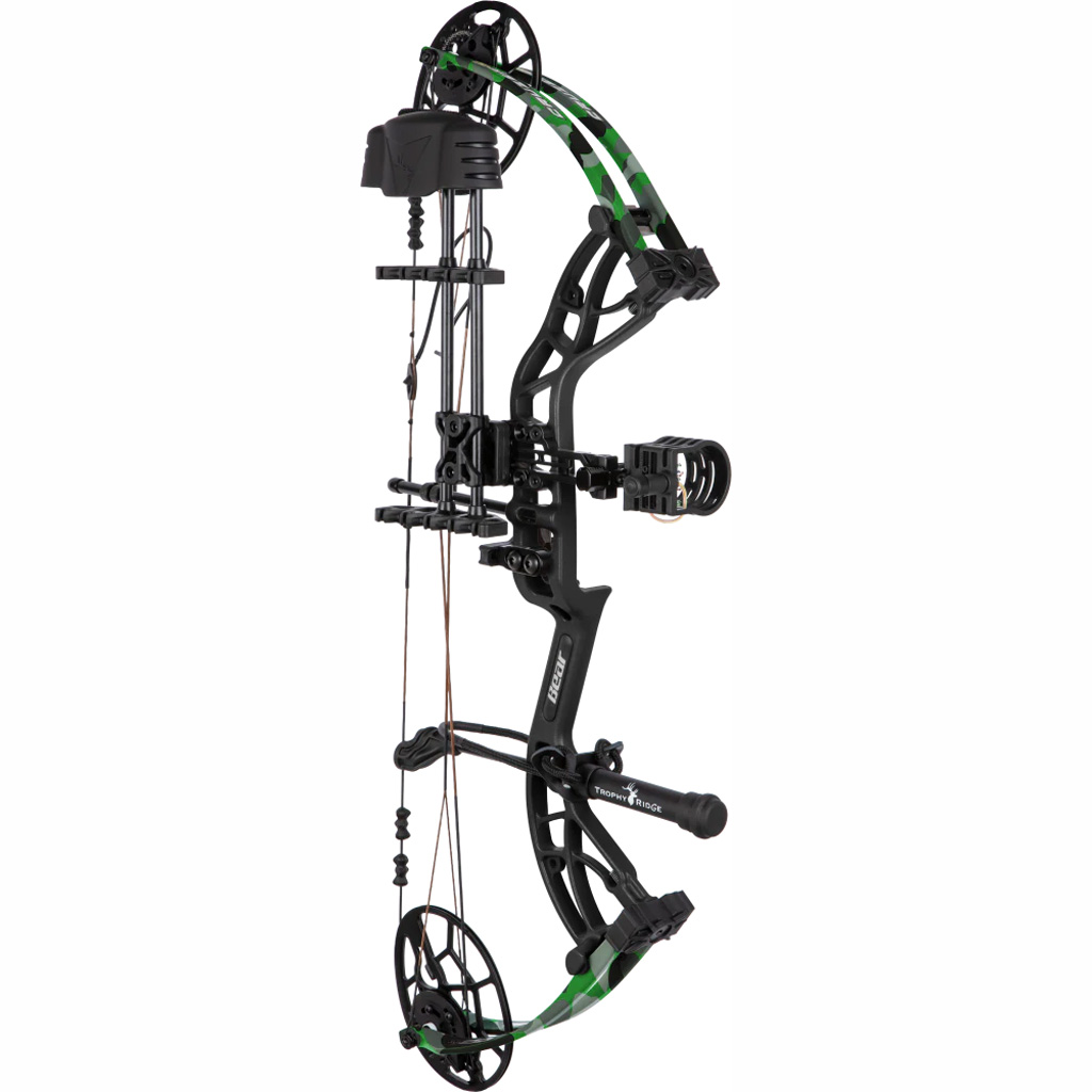 Bear Cruzer G4 RTH Bow Package Black/Fred Bear Electric 70 lbs. LH