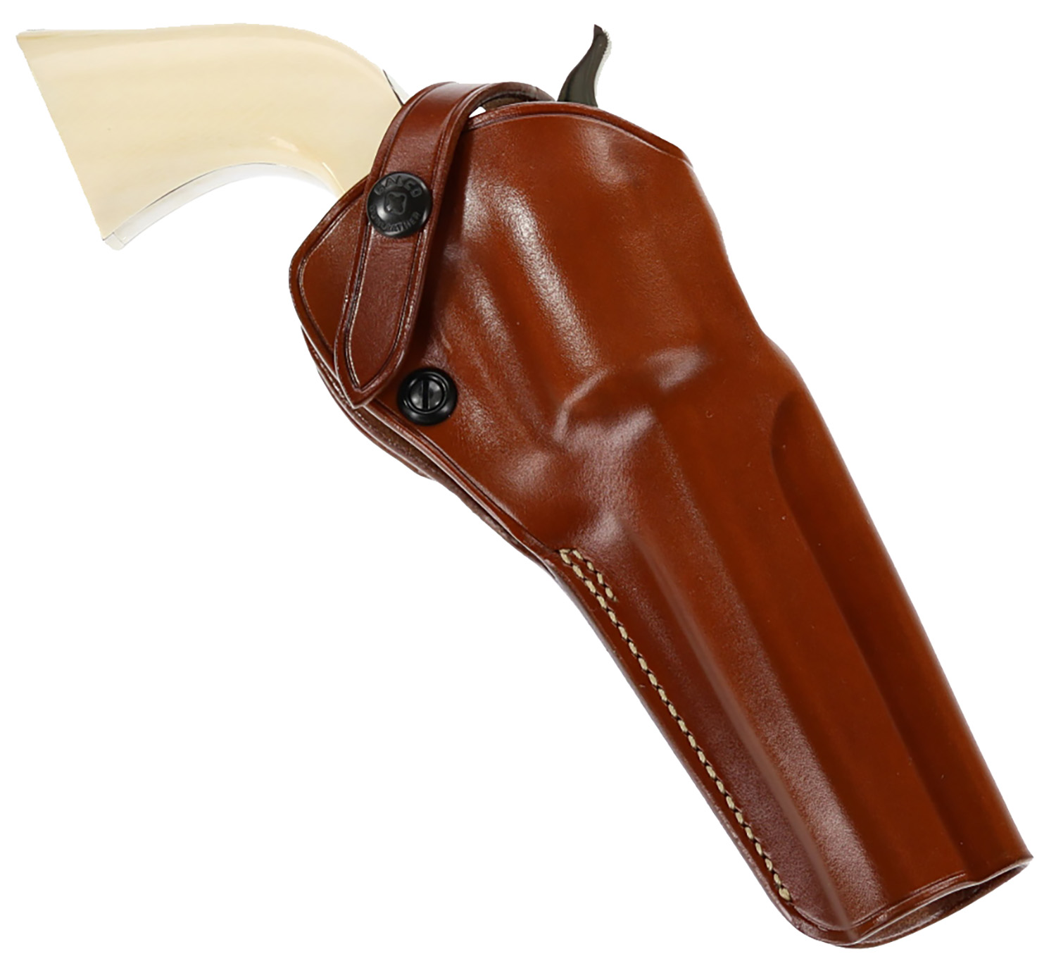 Galco SAO166 SAO OWB Tan Leather Belt Slide Fits Ruger Blackhawk Right Hand