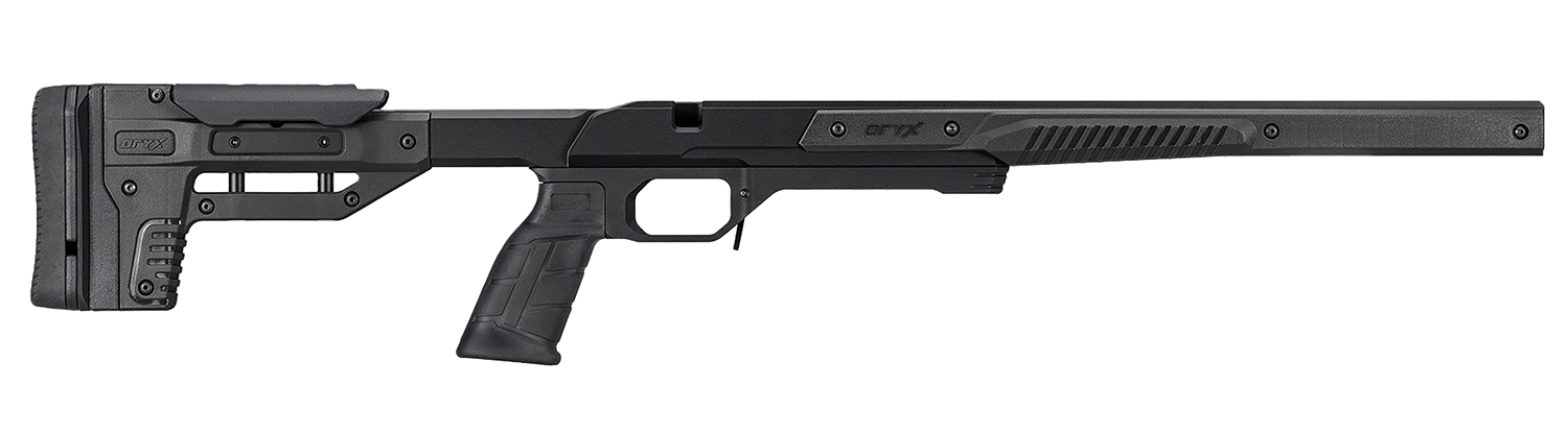 Mdt Sporting Goods Inc 104781BLK Oryx Rifle Chassis Black Aluminum Fits Ruger 10/22