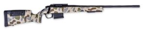 Weatherby 3WRHS338WR6B 307 Hush 338 WBY RPM 5+1 20" Graphite Black Cerakote Threaded Barrel & Steel Receiver w/Picatinny Rail, Hush Tundra Camo Adj Cheek Piece & LOP Synthetic Stock, Ambidextrous