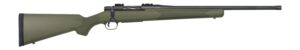 Mossberg 28080 Patriot  450 Bushmaster 4+1 20" Matte Blued Threaded Barrel, OD Green Synthetic Stock
