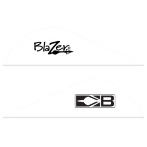 Bohning Blazer Vanes White 1000 pk.