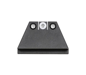 Night Fision GLK004003WGZ Suppressor Height Sights For Glock  Green Tritium White Outline Front Sight-Green Tritium Black Outline Rear Sight Glock 17/17L/19