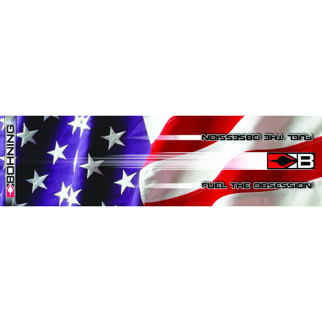 Bohning HD Arrow Wraps Stars and Stripes 4 in. 13 pk.