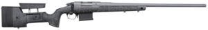Bergara Rifles BPR2065MC Premier HMR Pro 6.5 Creedmoor 5+1 24" Threaded Barrel, Tactical Gray Cerakote,  Black with Gray Fleck Stock