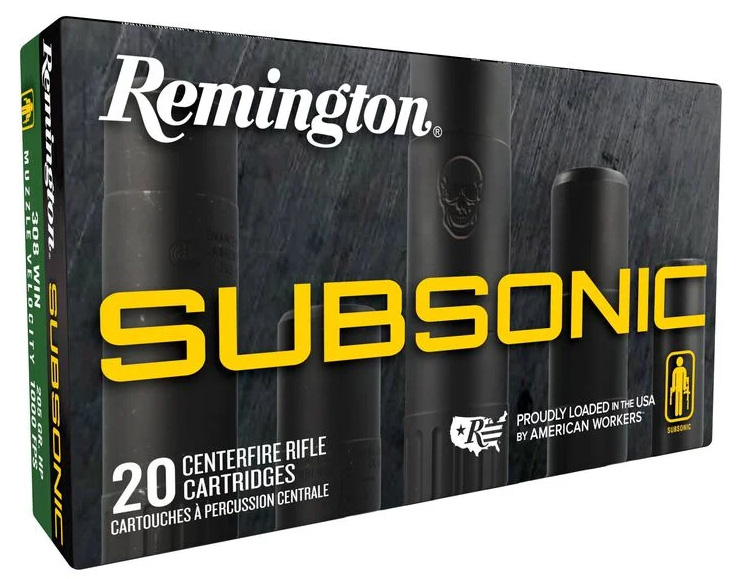 REM SUBSONIC 308WIN 190GR BHP 20/10