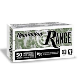 Remington Range Handgun Ammunition .45 Auto 230gr FMJ 830 fps 50/ct