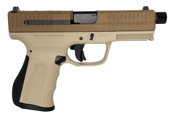 G3 Cmpt 9mm 4.5" TB RDot Dsrt Tan 14/17-rd
