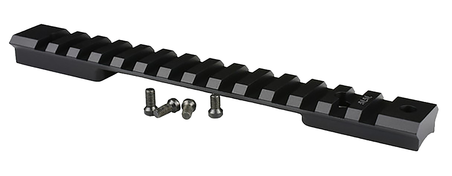 Warne 767620MOA Mountain Tech Tactical Rail Black Anodized Aluminum Winchester Model 70/Marlin XL-7 Long Action 20 MOA